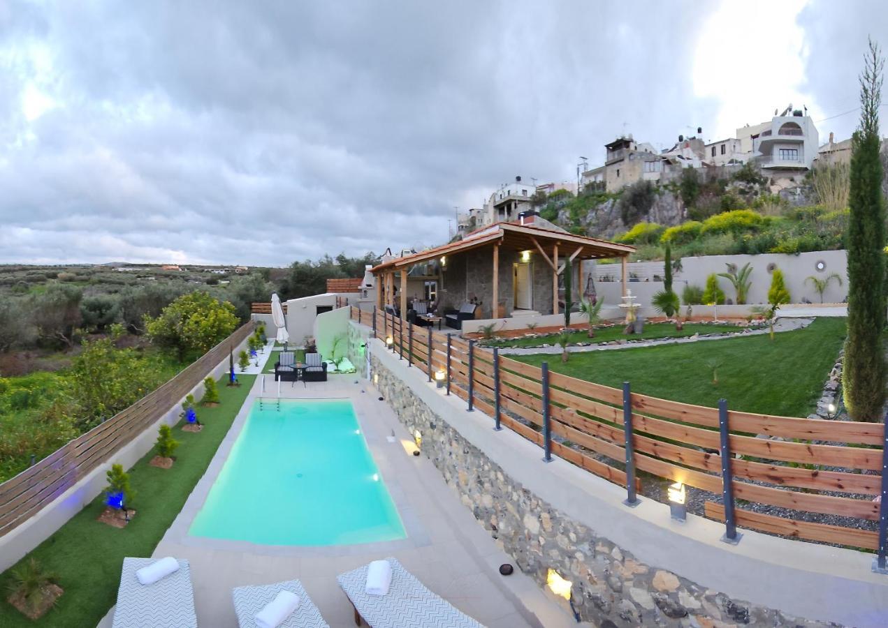 Elia Paradise Villa With Private Pool Heraklion  Exterior photo