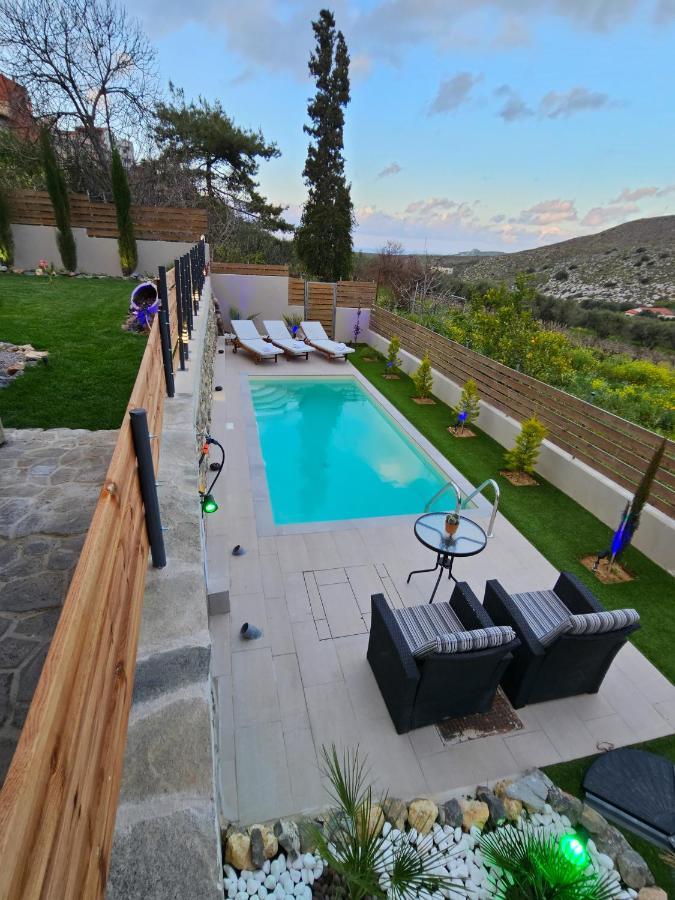 Elia Paradise Villa With Private Pool Heraklion  Exterior photo